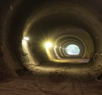 Tunnel Feuerfelsen